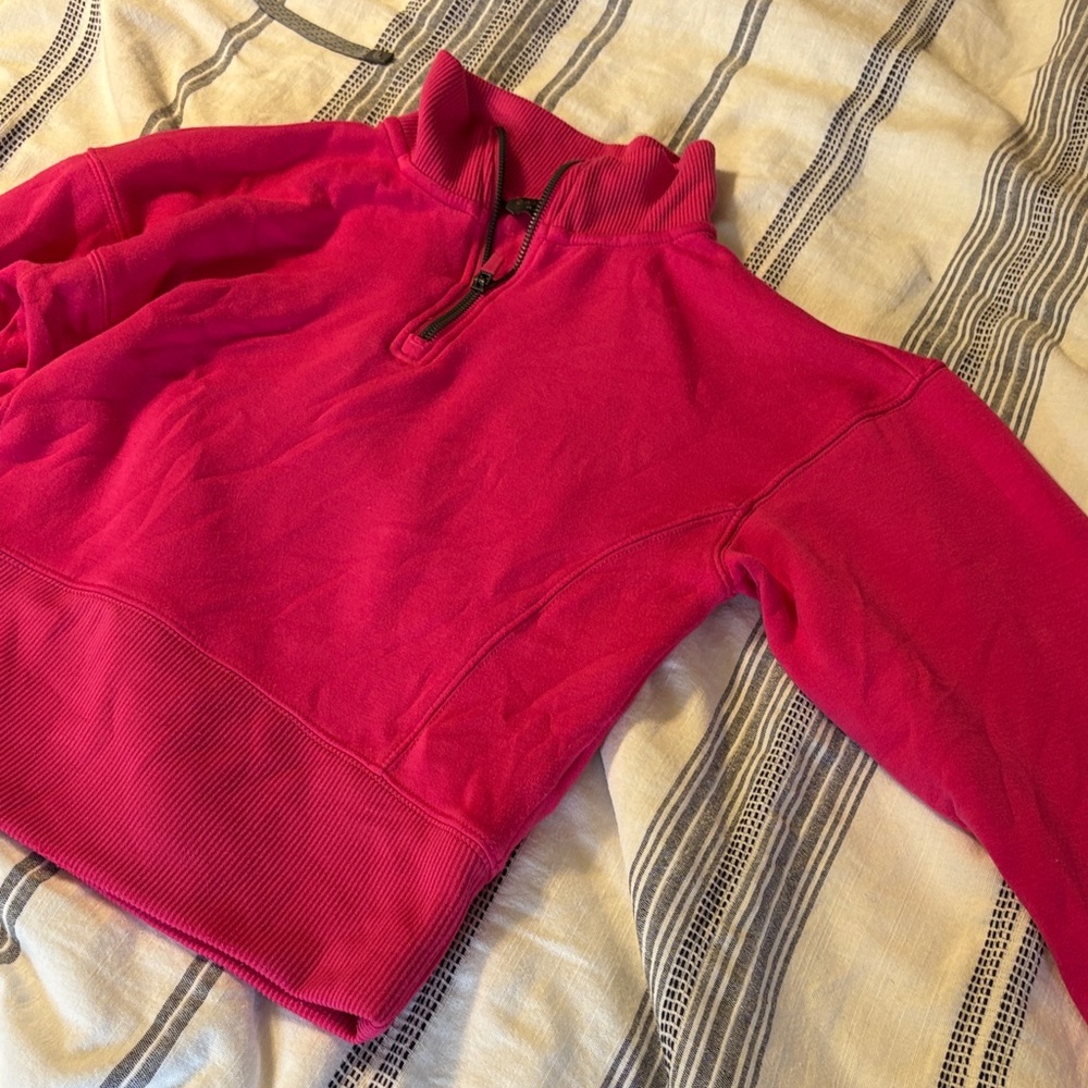 Danskin Pink Half-Zip Sweatshirt - Picture 6 of 6